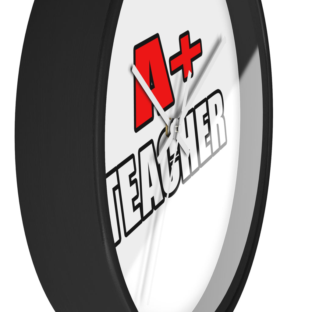 a plus teacher - Wall Clock