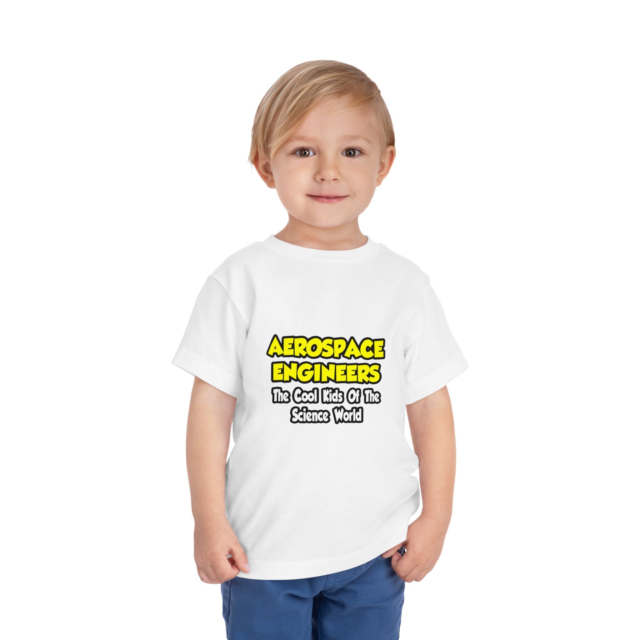 Aerospace Engineers...Cool Kids of Sci World - Toddler Short Sleeve Tee