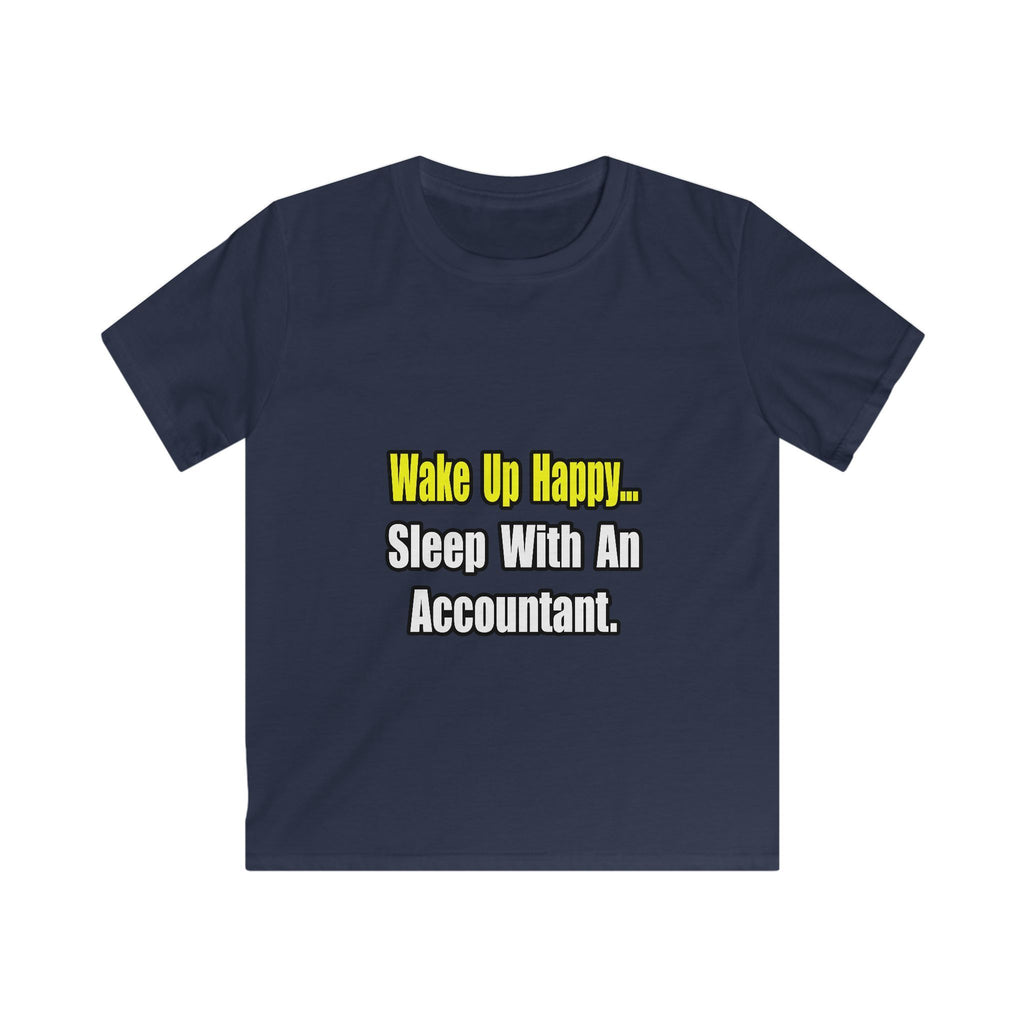 Sleep With Accountant - Kids Softstyle Tee