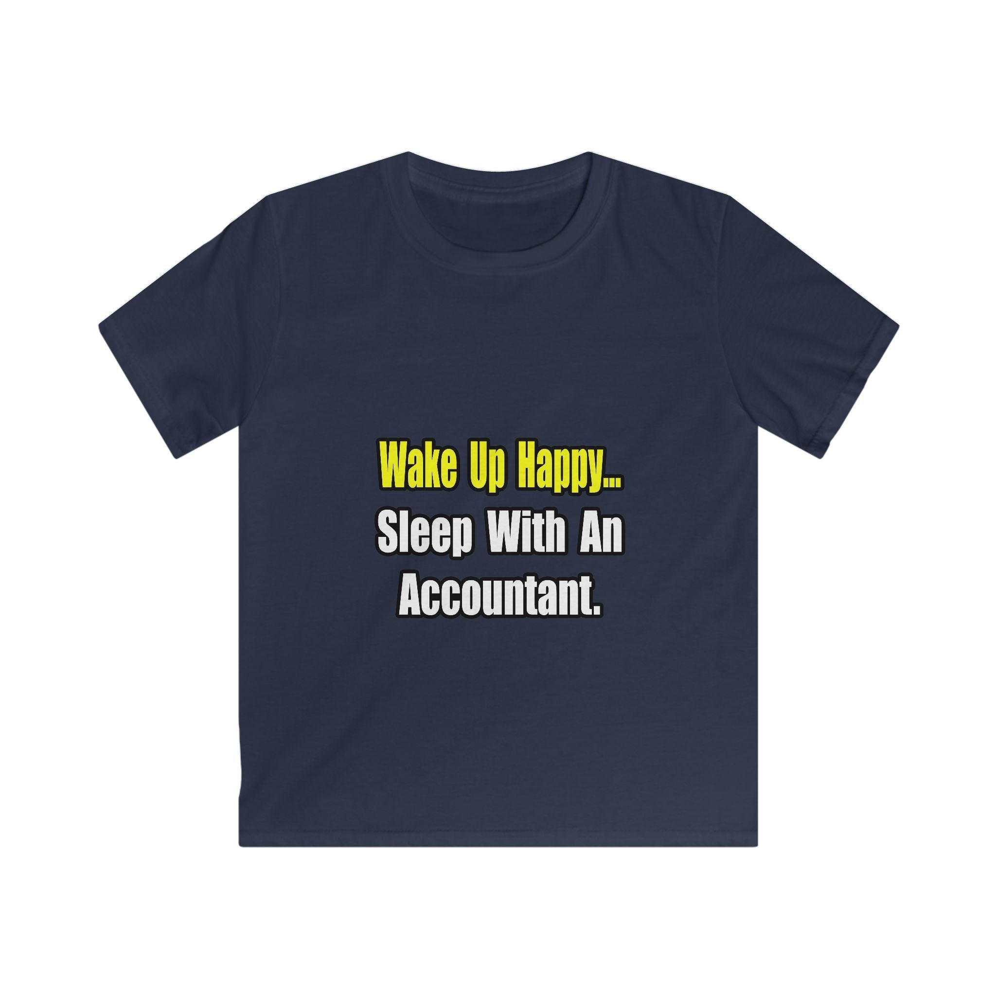 Sleep With Accountant - Kids Softstyle Tee
