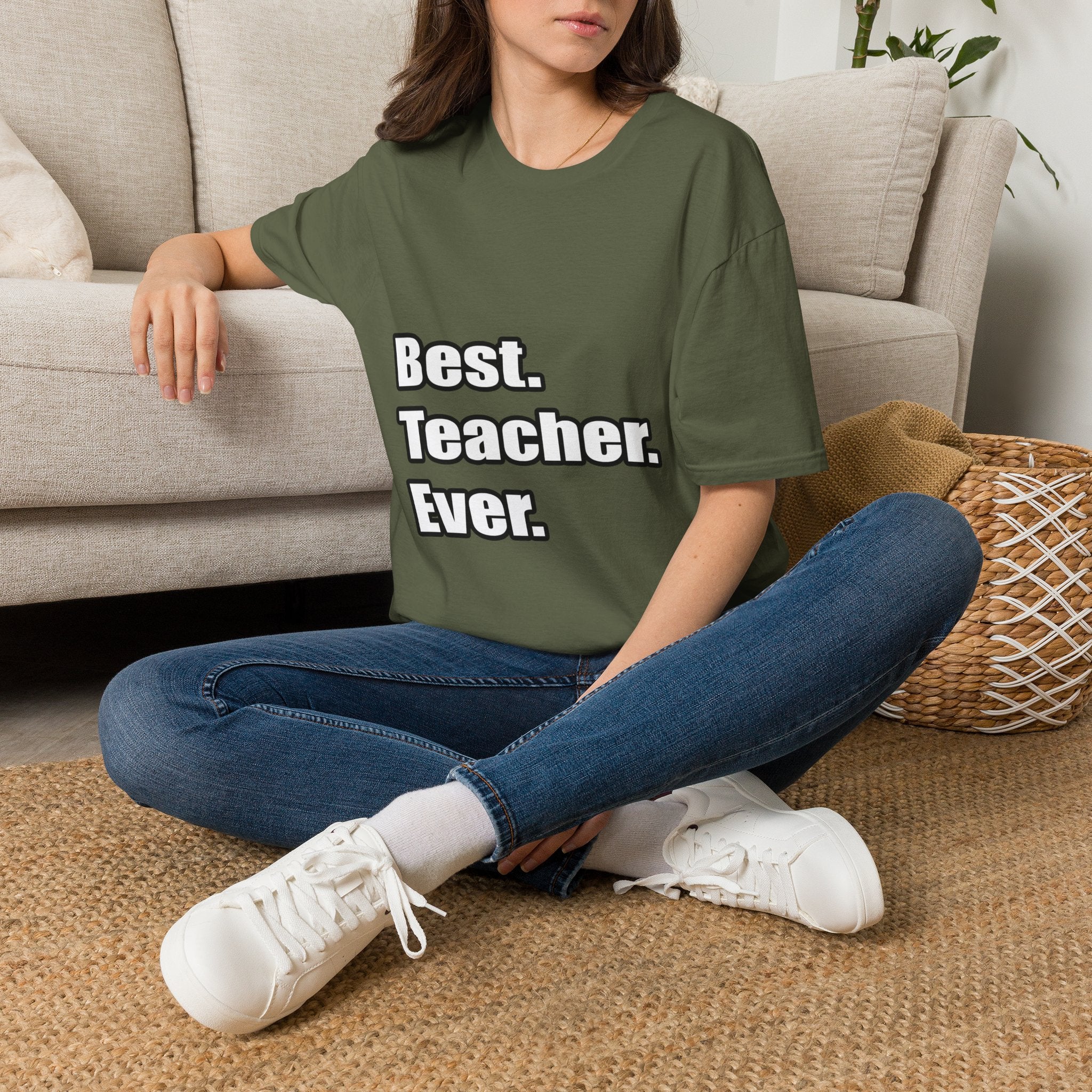 best teacher ever - Unisex Softstyle T-Shirt