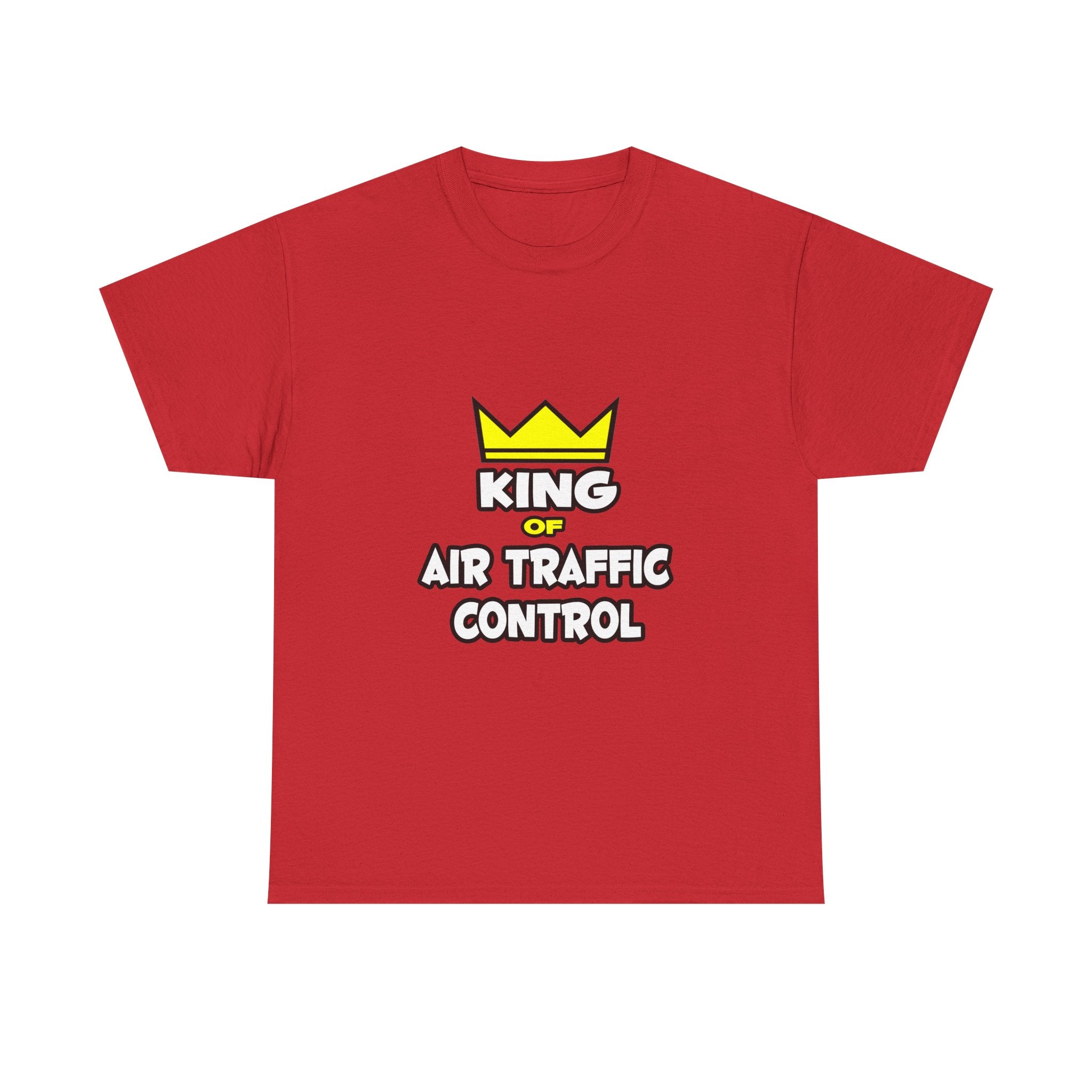 King of Air Traffic Control - Unisex Heavy Cotton Tee