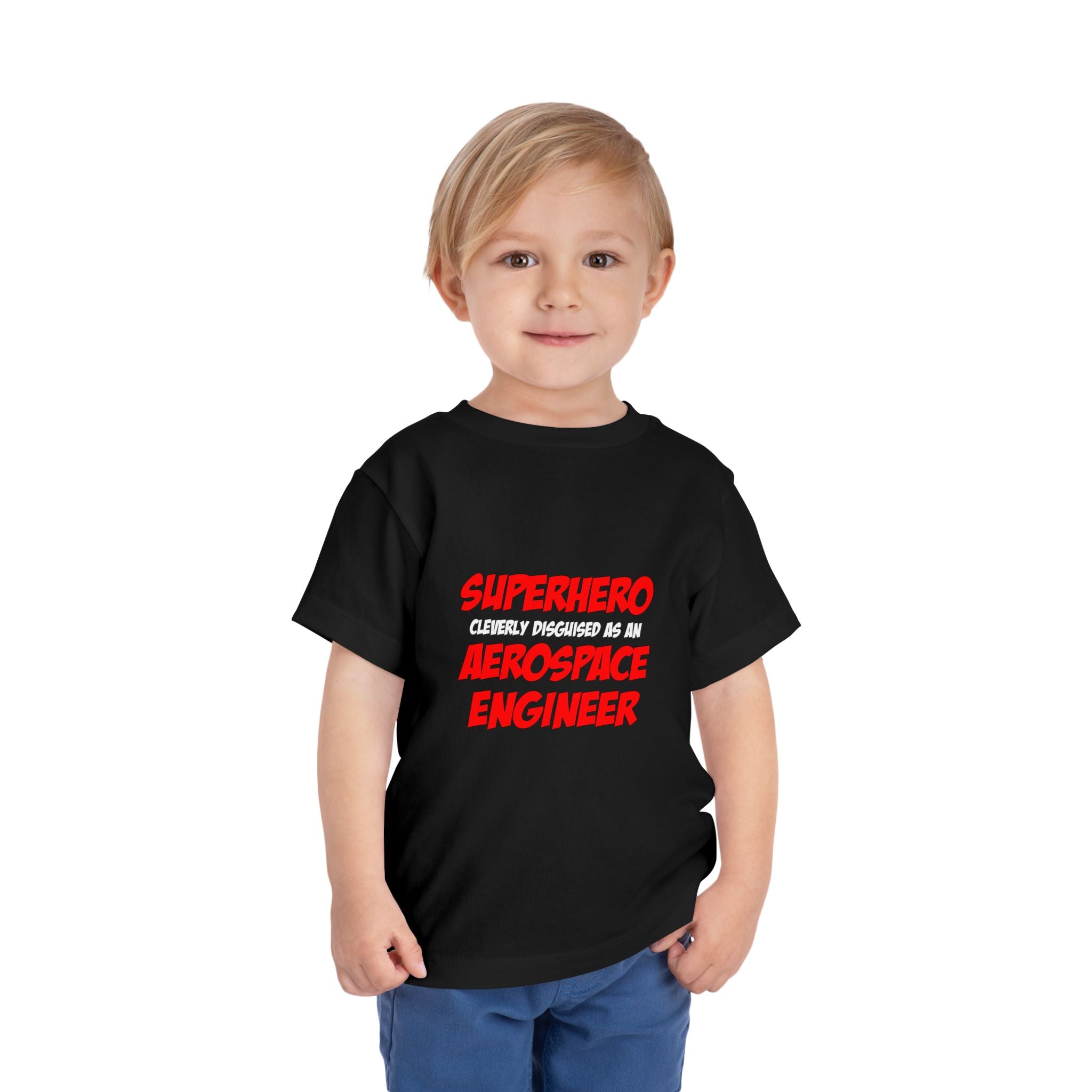 Superhero...Aerospace Engineer - Toddler Short Sleeve Tee