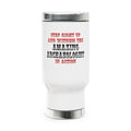 Amazing Archaeologist In Action - Stainless Steel Travel Mug with Handle, 14oz
