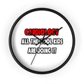 Funny Cardiologist Shirts and Gifts - Wall Clock