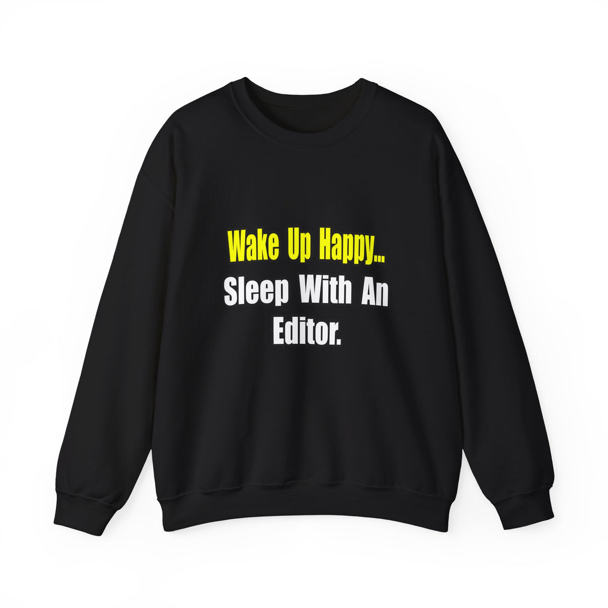 Sleep With an Editor - Unisex Heavy Blend™ Crewneck Sweatshirt