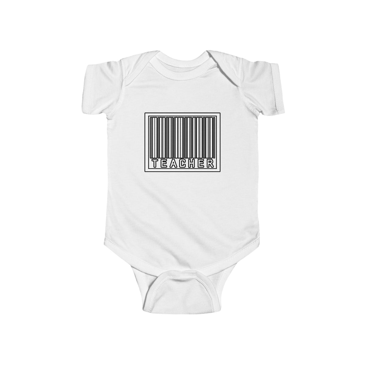 Barcode Teacher - Infant Fine Jersey Bodysuit