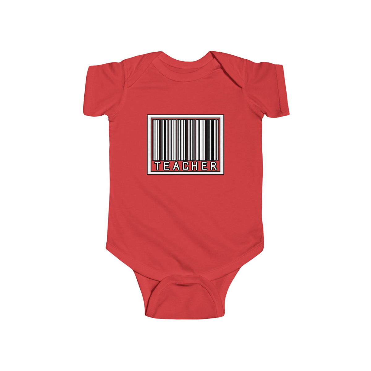 Barcode Teacher - Infant Fine Jersey Bodysuit