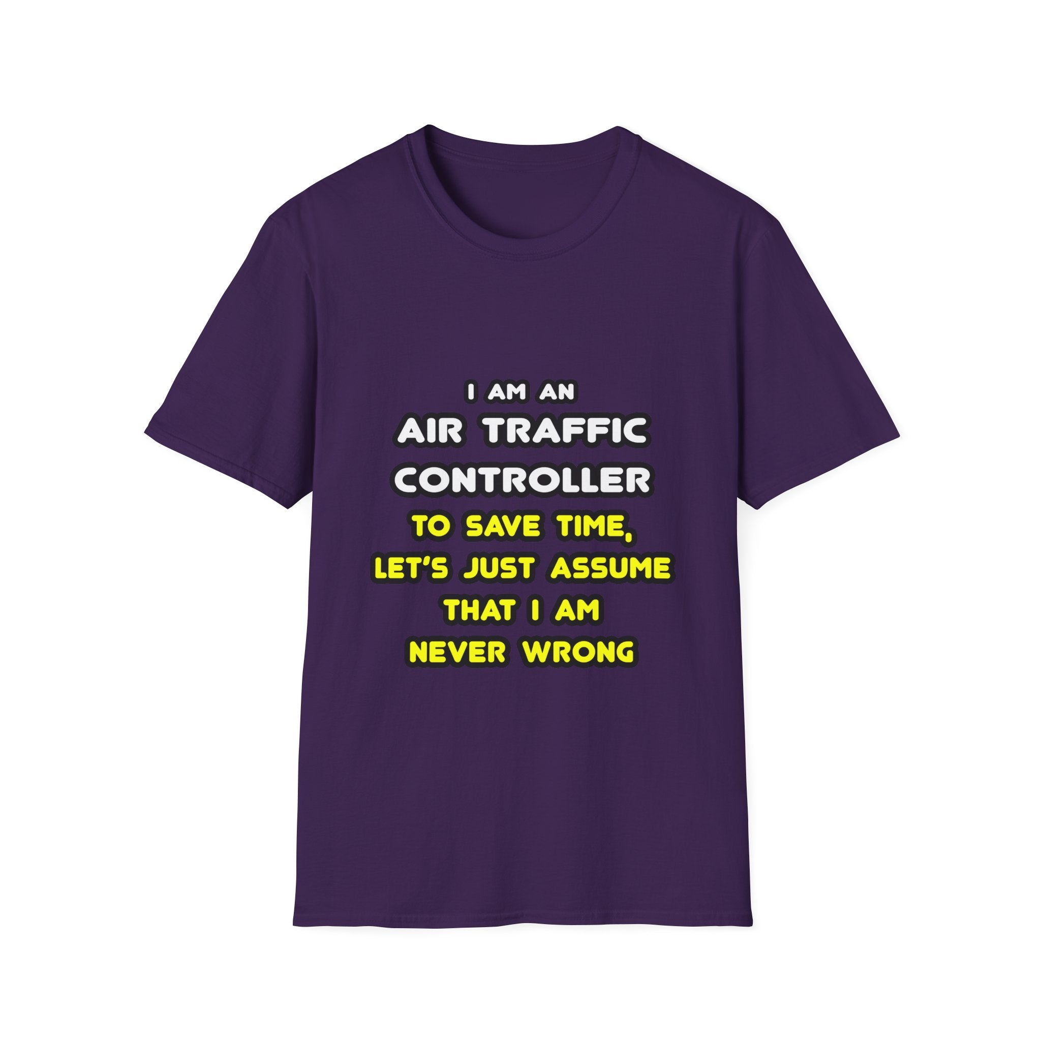 Funny Air Traffic Controller T Shirts - Unisex Softstyle T-Shirt