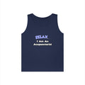 Relax .. I am an Acupuncturist - Unisex Heavy Cotton Tank Top