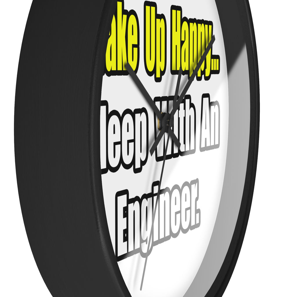 Sleep With Engineer - Wall Clock