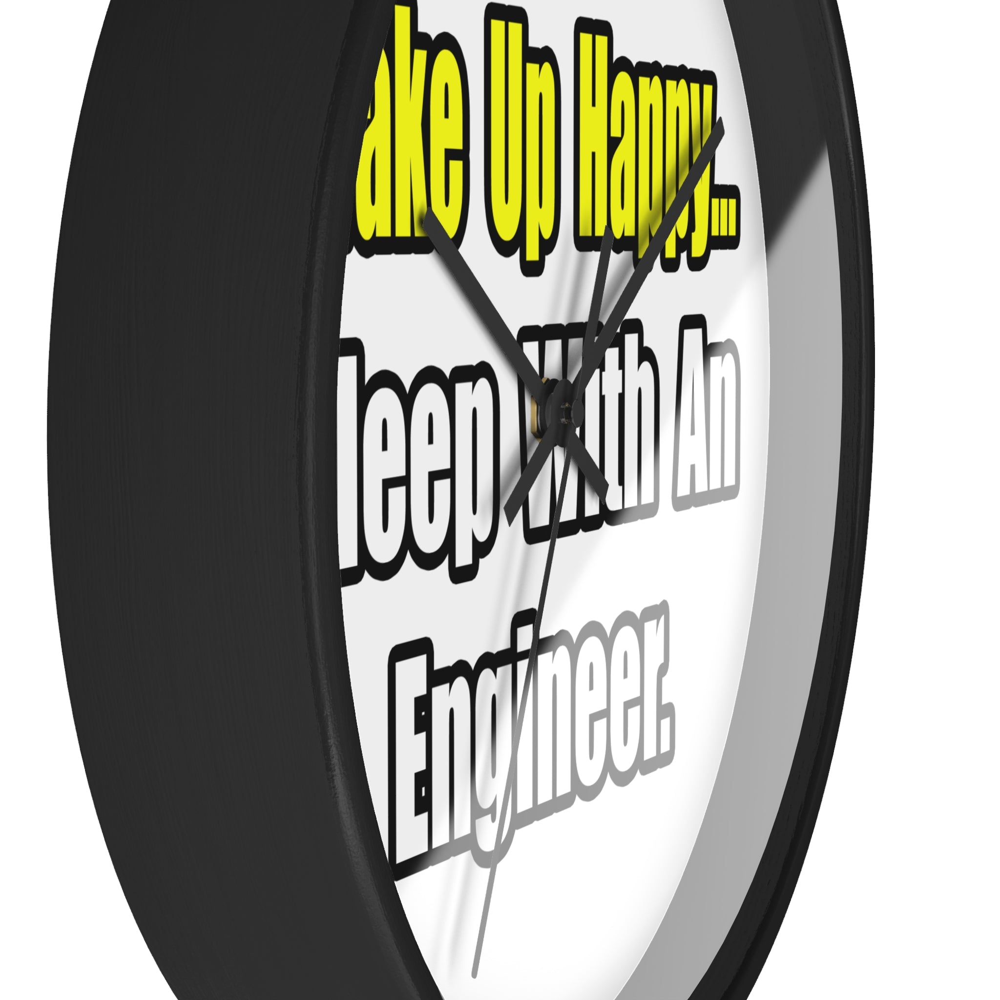 Sleep With Engineer - Wall Clock
