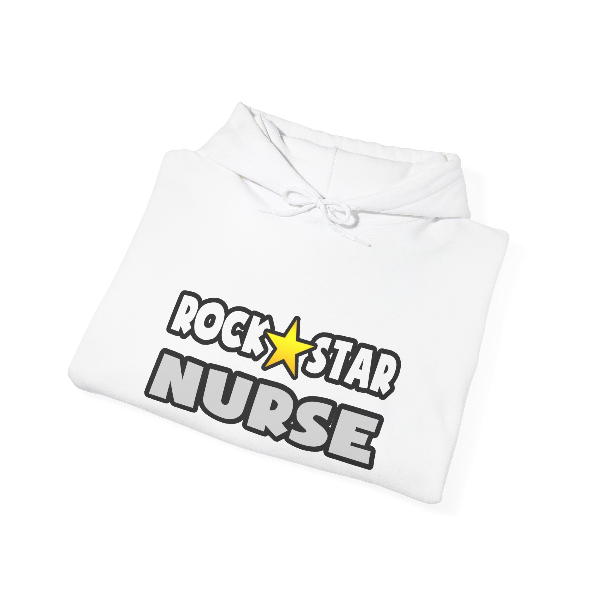 Rock Star Nurse (2) - Unisex Heavy Blend™ Hooded Sweatshirt