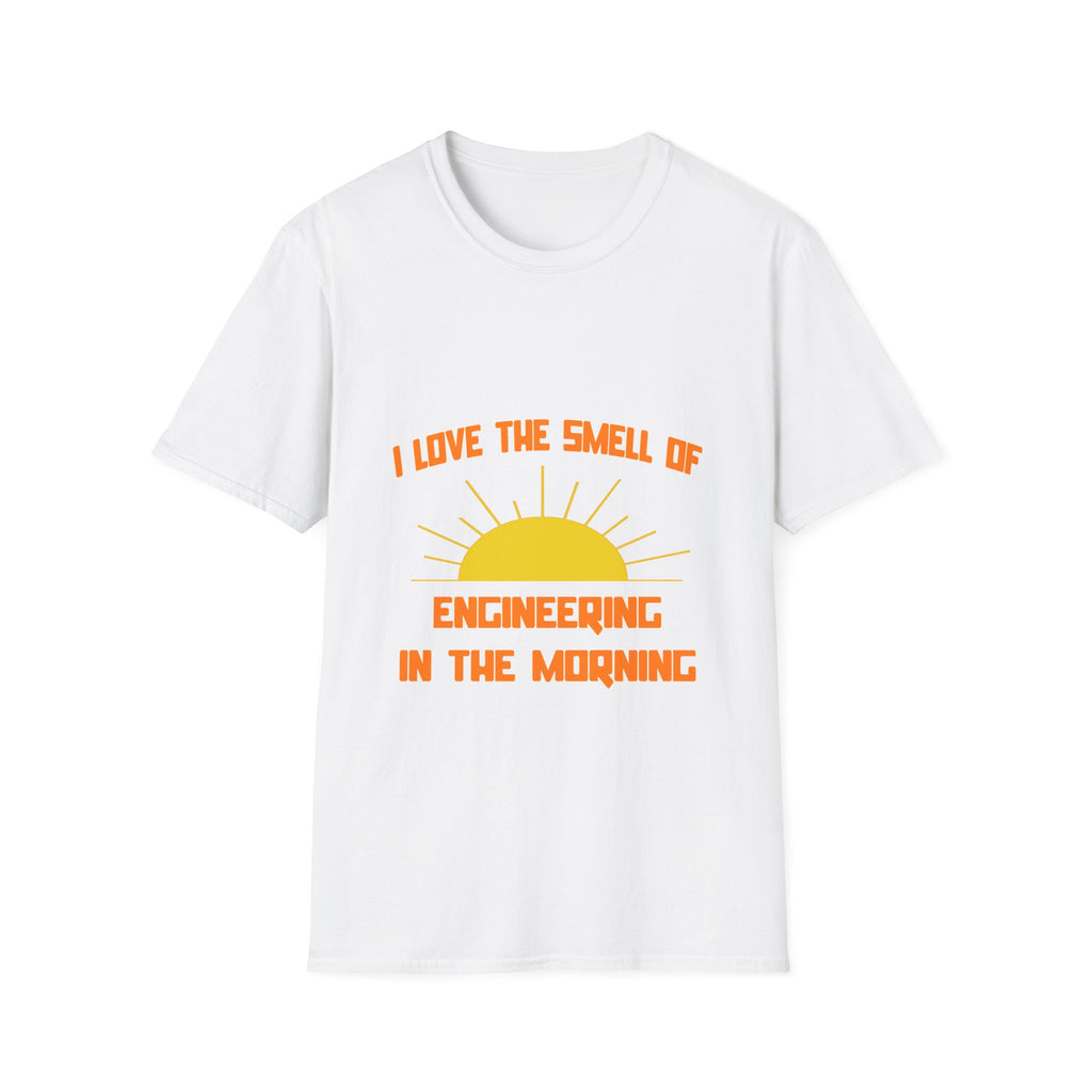 Smell of Engineering in the Morning - Unisex Softstyle T-Shirt