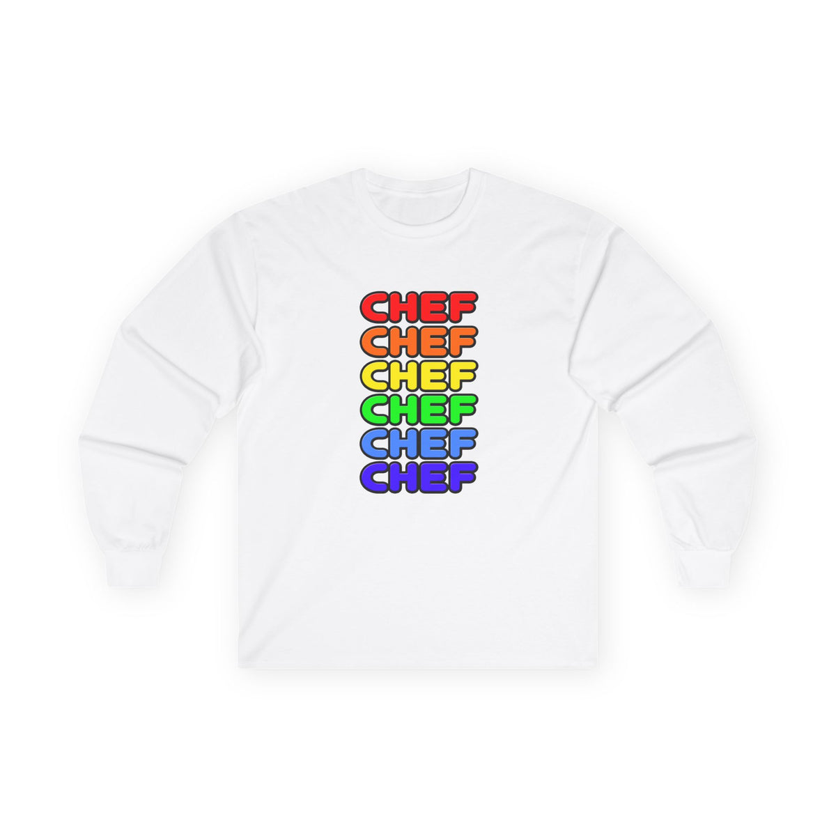 Rainbow Chef - Unisex Ultra Cotton Long Sleeve Tee
