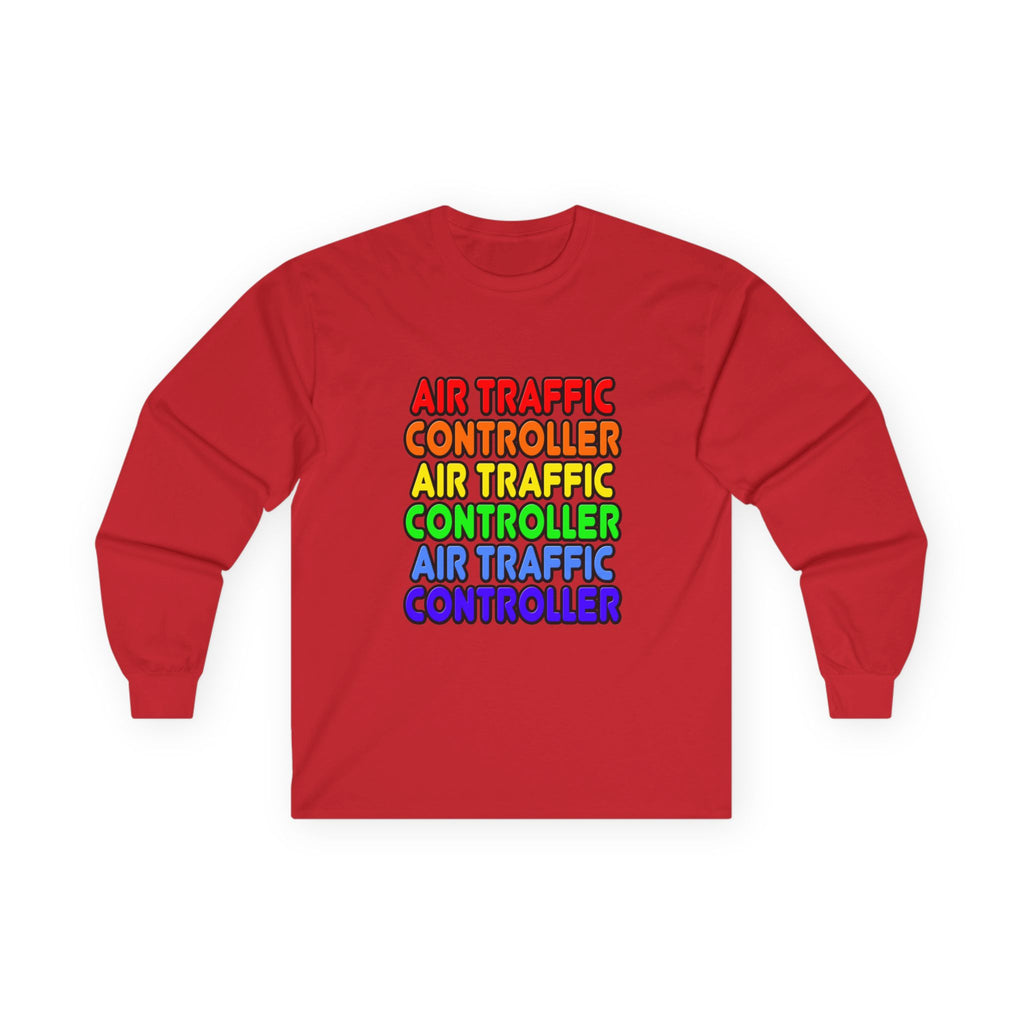 Rainbow Air Traffic Controller - Unisex Ultra Cotton Long Sleeve Tee