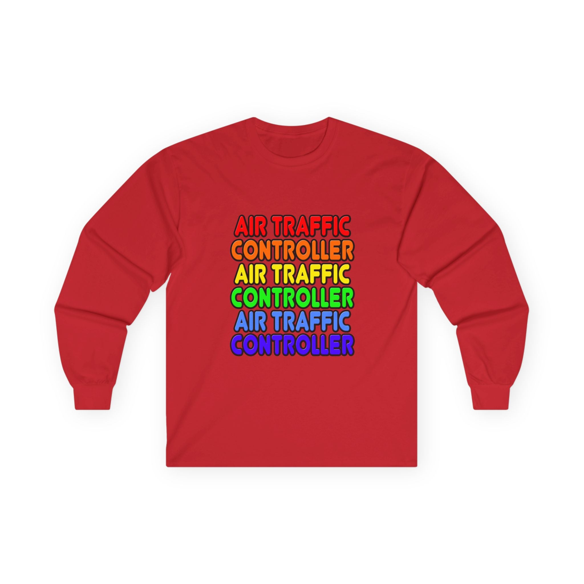 Rainbow Air Traffic Controller - Unisex Ultra Cotton Long Sleeve Tee