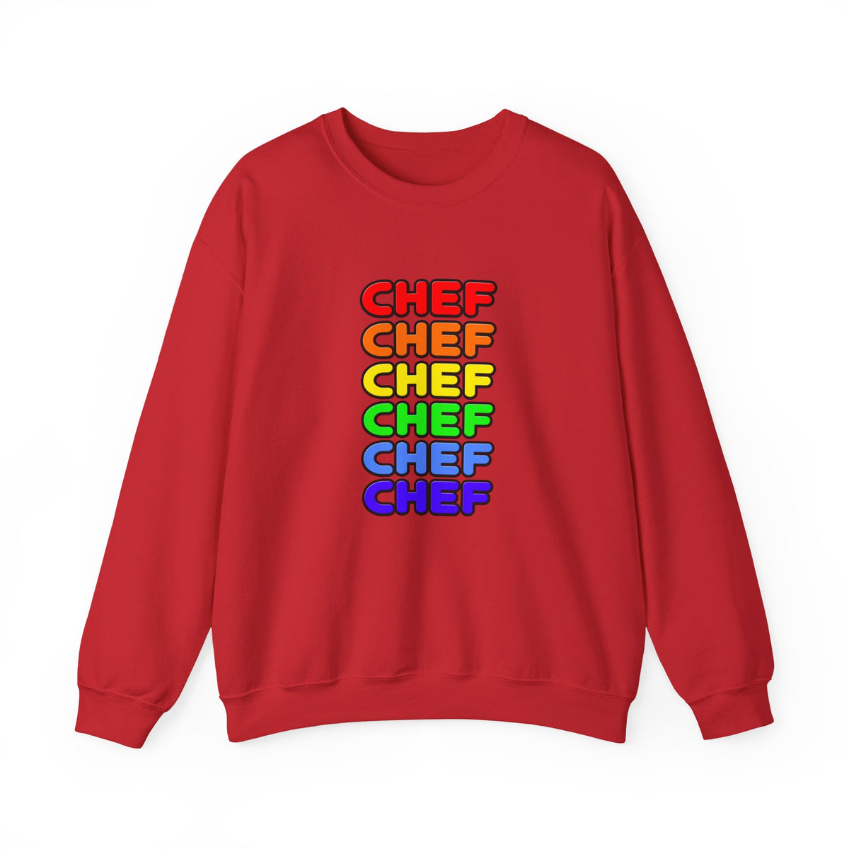 Rainbow Chef - Unisex Heavy Blend™ Crewneck Sweatshirt