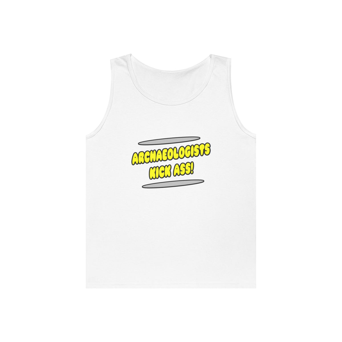 Archaeologists Kick Ass! - Unisex Heavy Cotton Tank Top