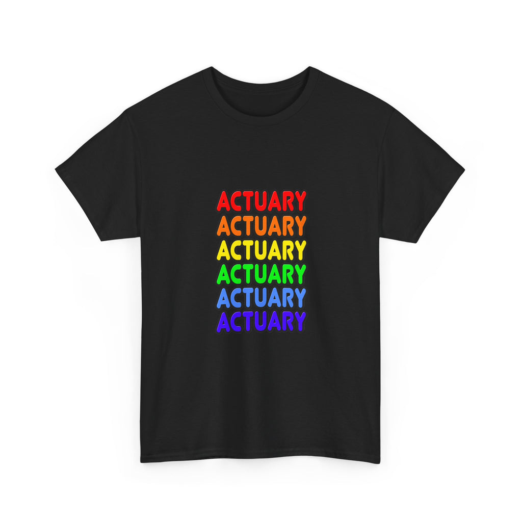 Rainbow Actuary - Unisex Heavy Cotton Tee