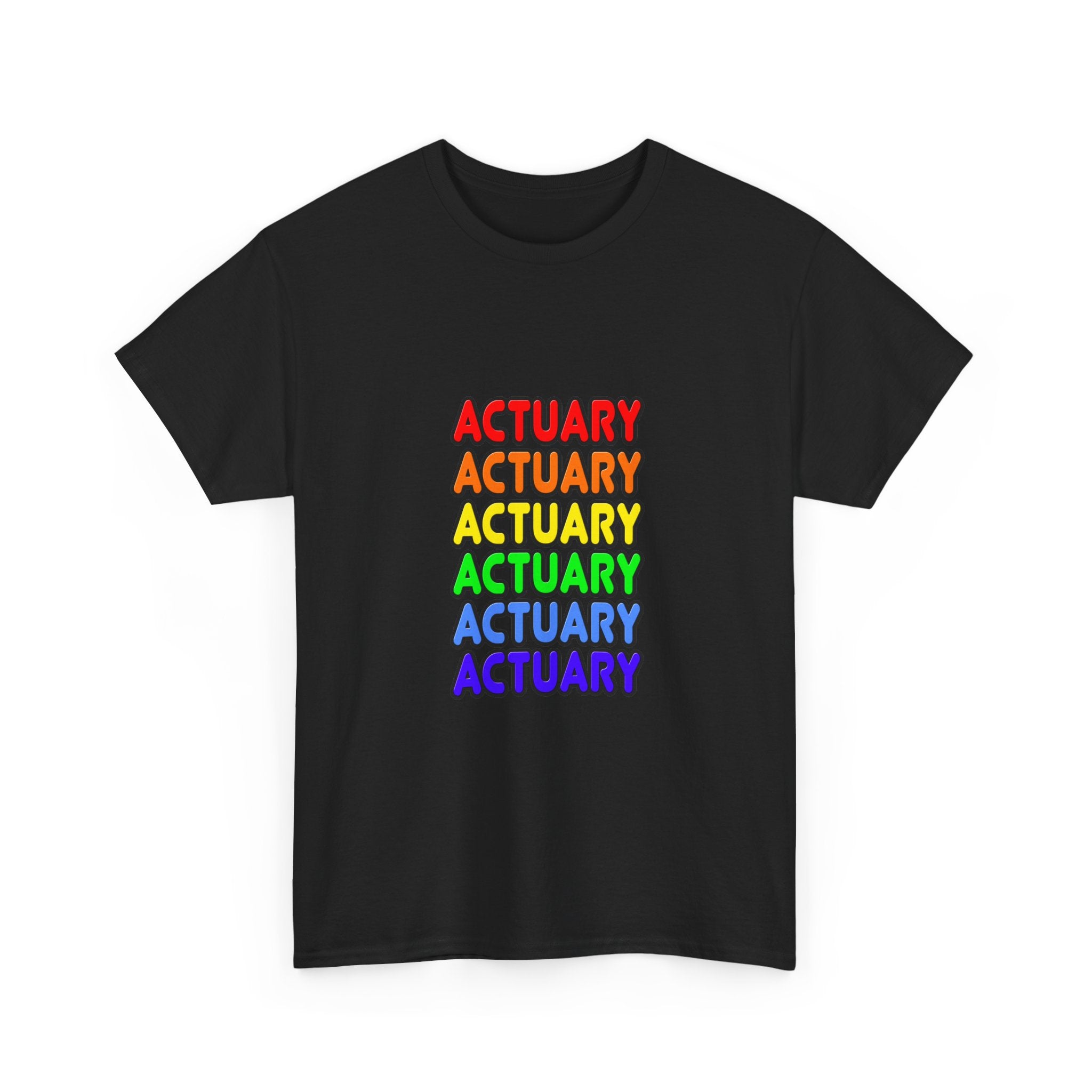 Rainbow Actuary - Unisex Heavy Cotton Tee