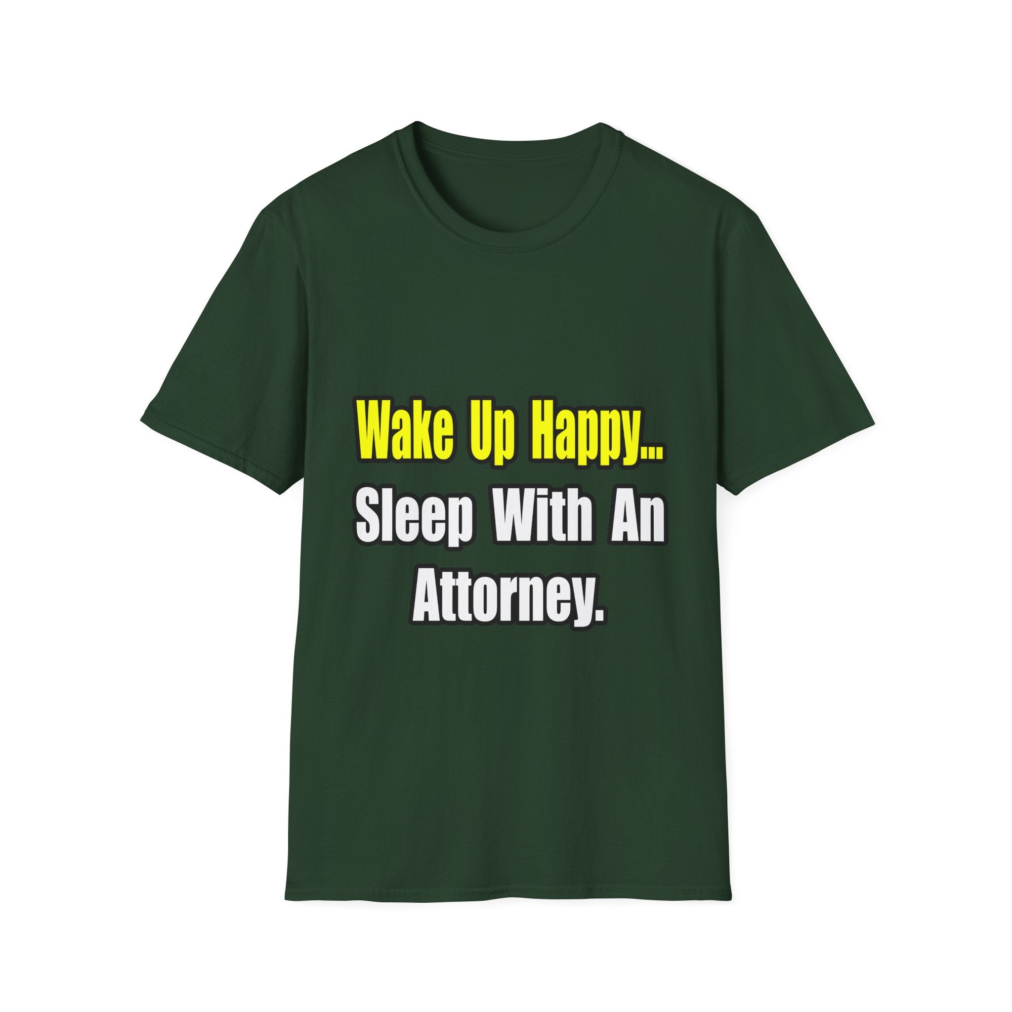Sleep With Attorney - Unisex Softstyle T-Shirt