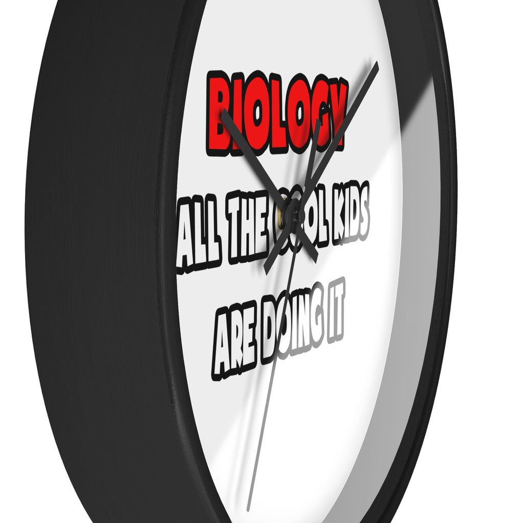 Funny Biologist Shirts and Gifts - Wall Clock