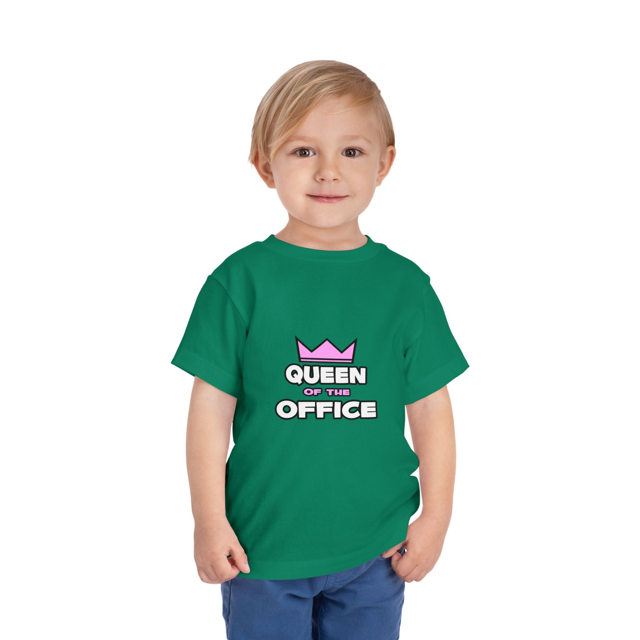 Queen of the Office - Toddler Short Sleeve Tee