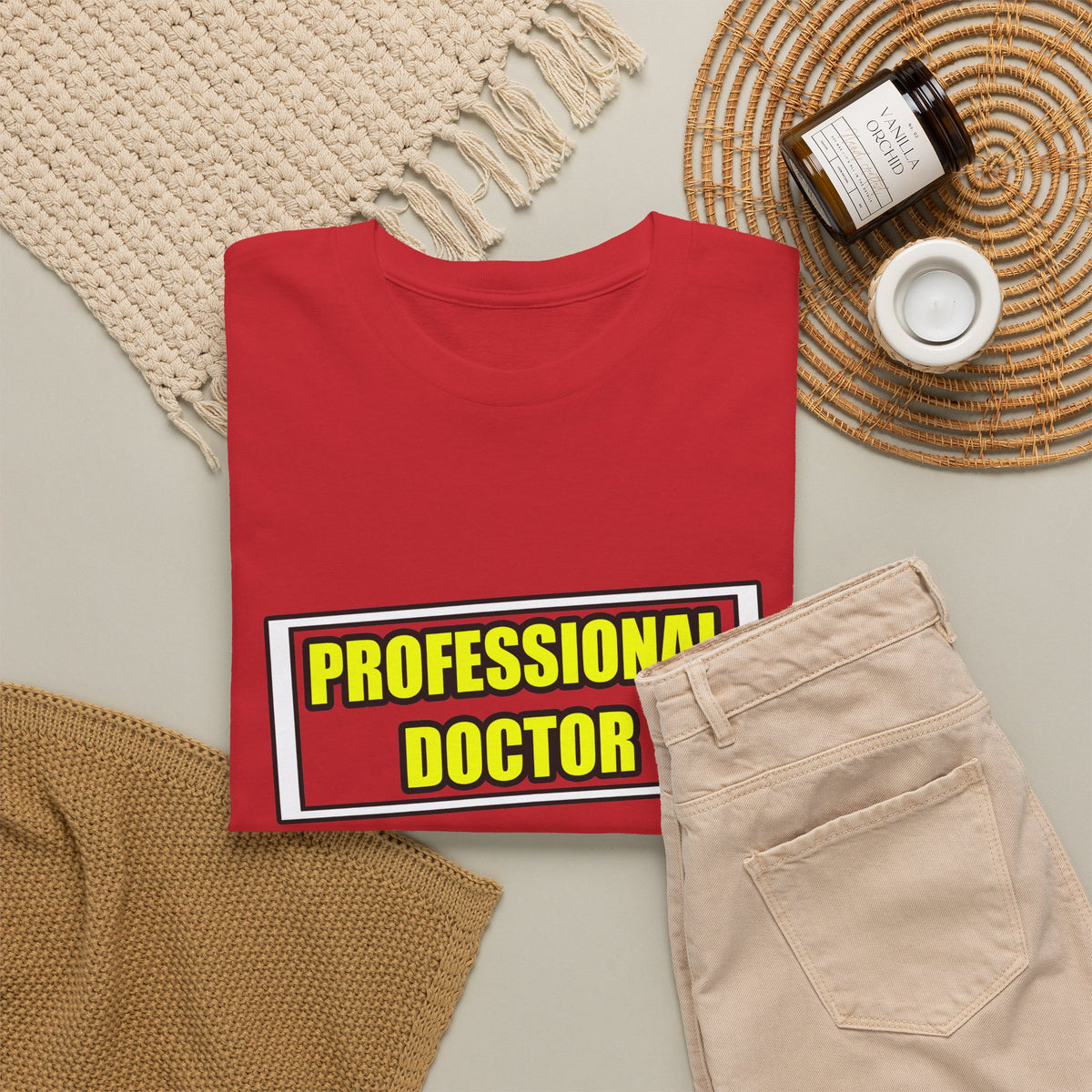 Professional Doctor...Don't Try This At Home - Unisex Heavy Cotton Tee