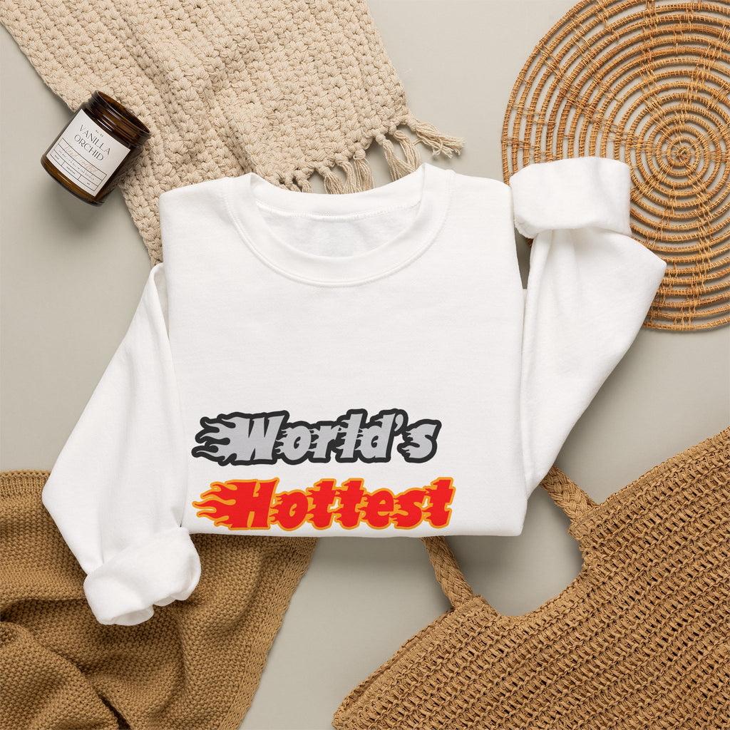 World's Hottest Aerospace Engineer - Unisex Heavy Blend™ Crewneck Sweatshirt