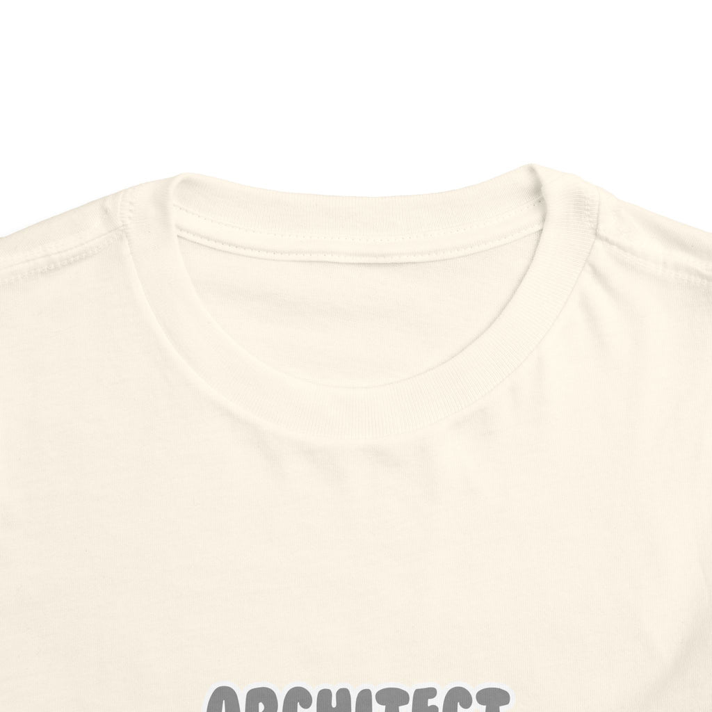 Architect ... Will Work For Ice Cream - Toddler Short Sleeve Tee