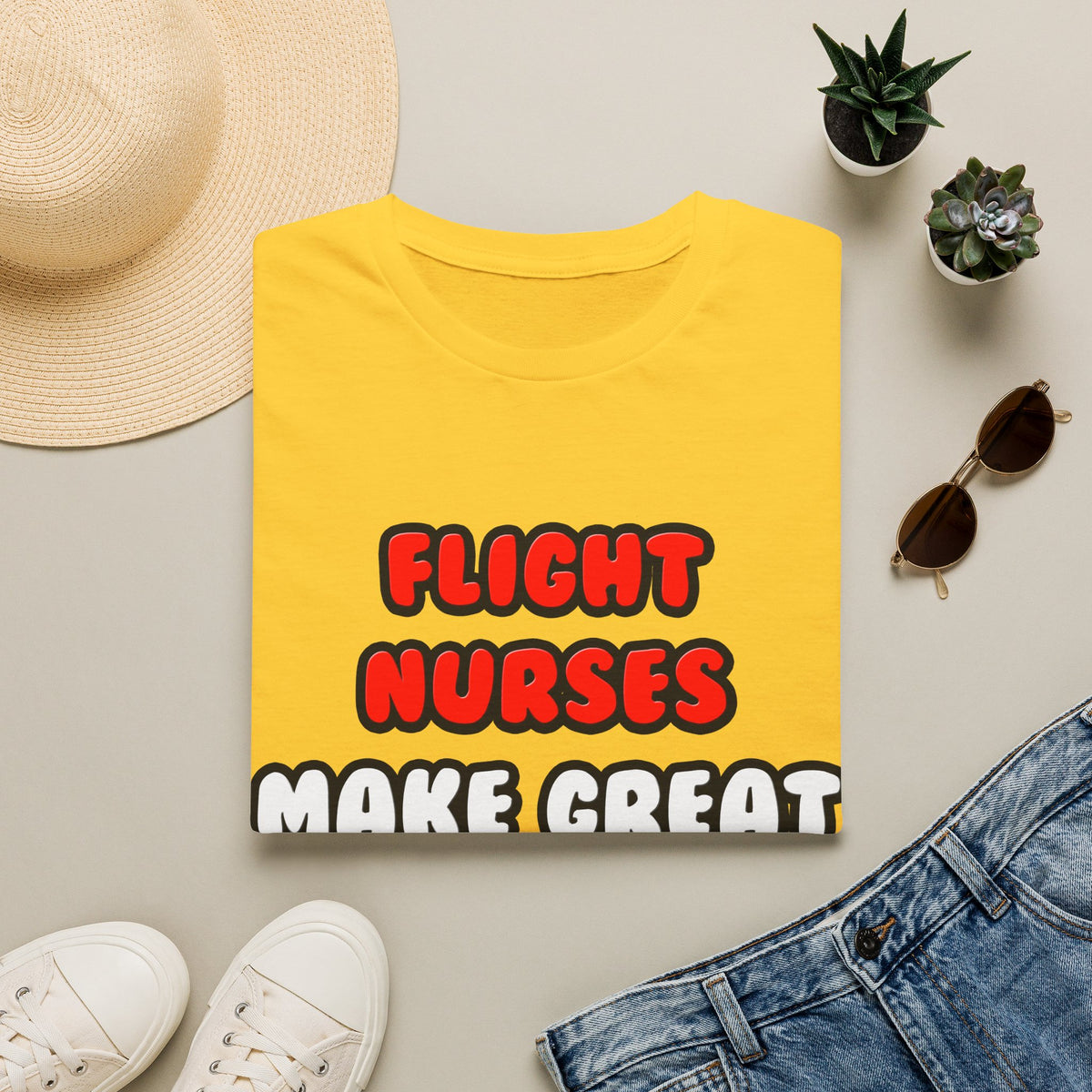 Flight Nurses Make Great Lovers - Unisex Softstyle T-Shirt