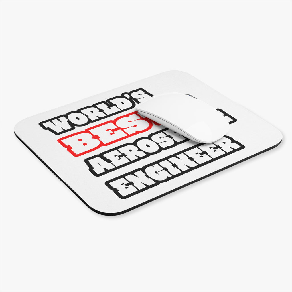 World's Best Aerospace Engineer - Mouse Pad (Rectangle)