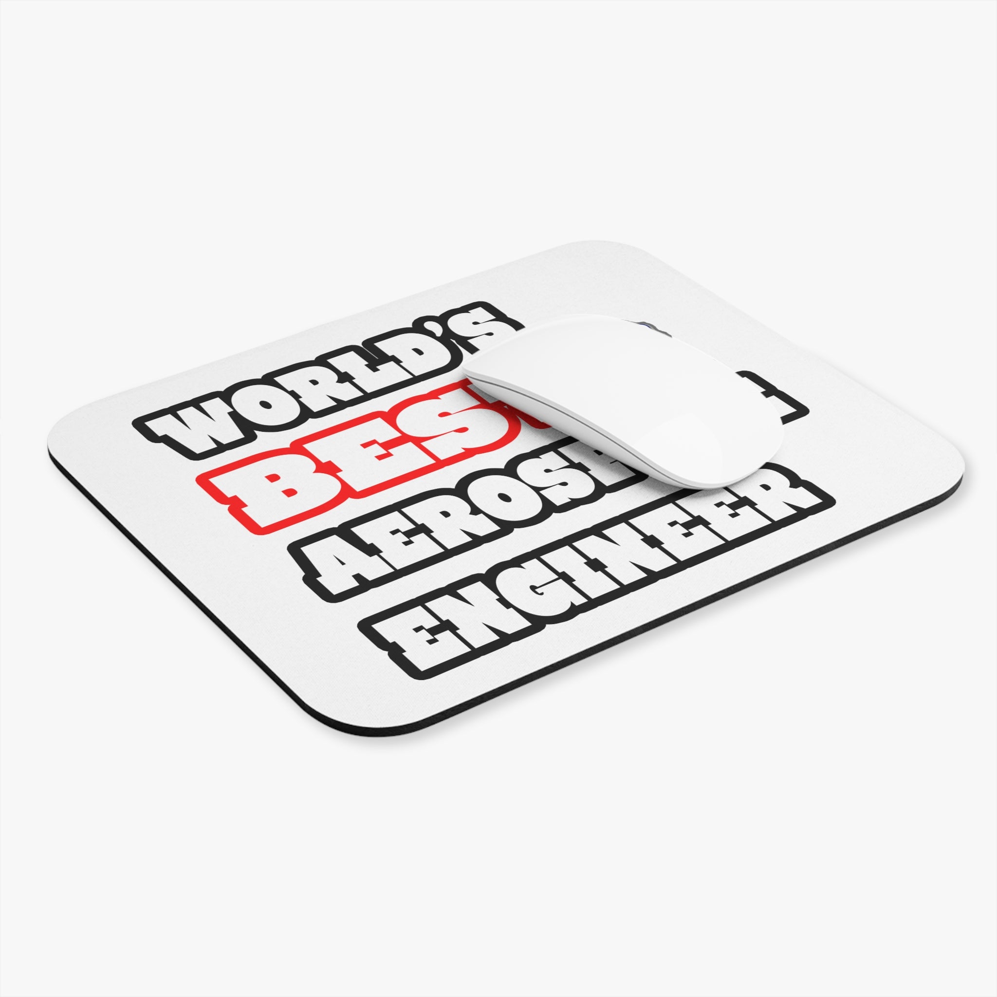 World's Best Aerospace Engineer - Mouse Pad (Rectangle)