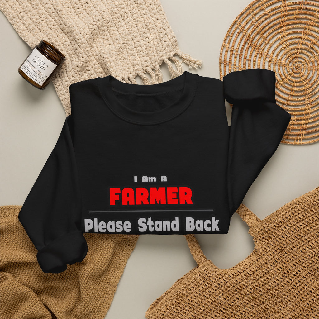 Farmer ... Stand Back ... Work My Magic - Unisex Heavy Blend™ Crewneck Sweatshirt