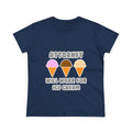 Attorney ... Will Work For Ice Cream - Women's Midweight Cotton Tee