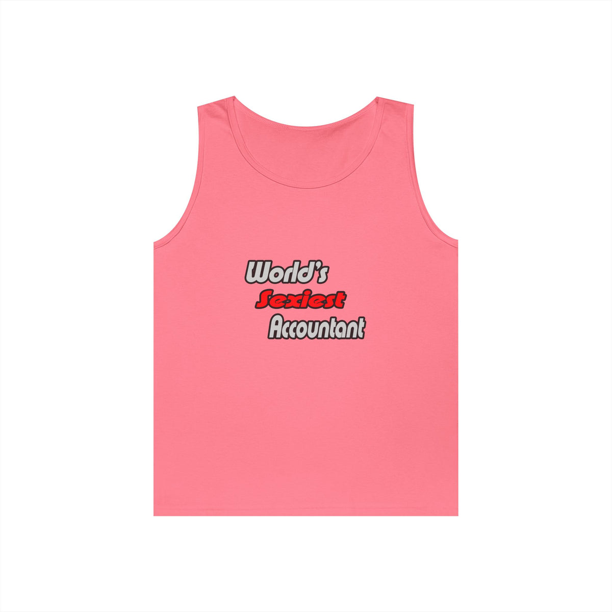 World's Sexiest Accountant - Unisex Heavy Cotton Tank Top