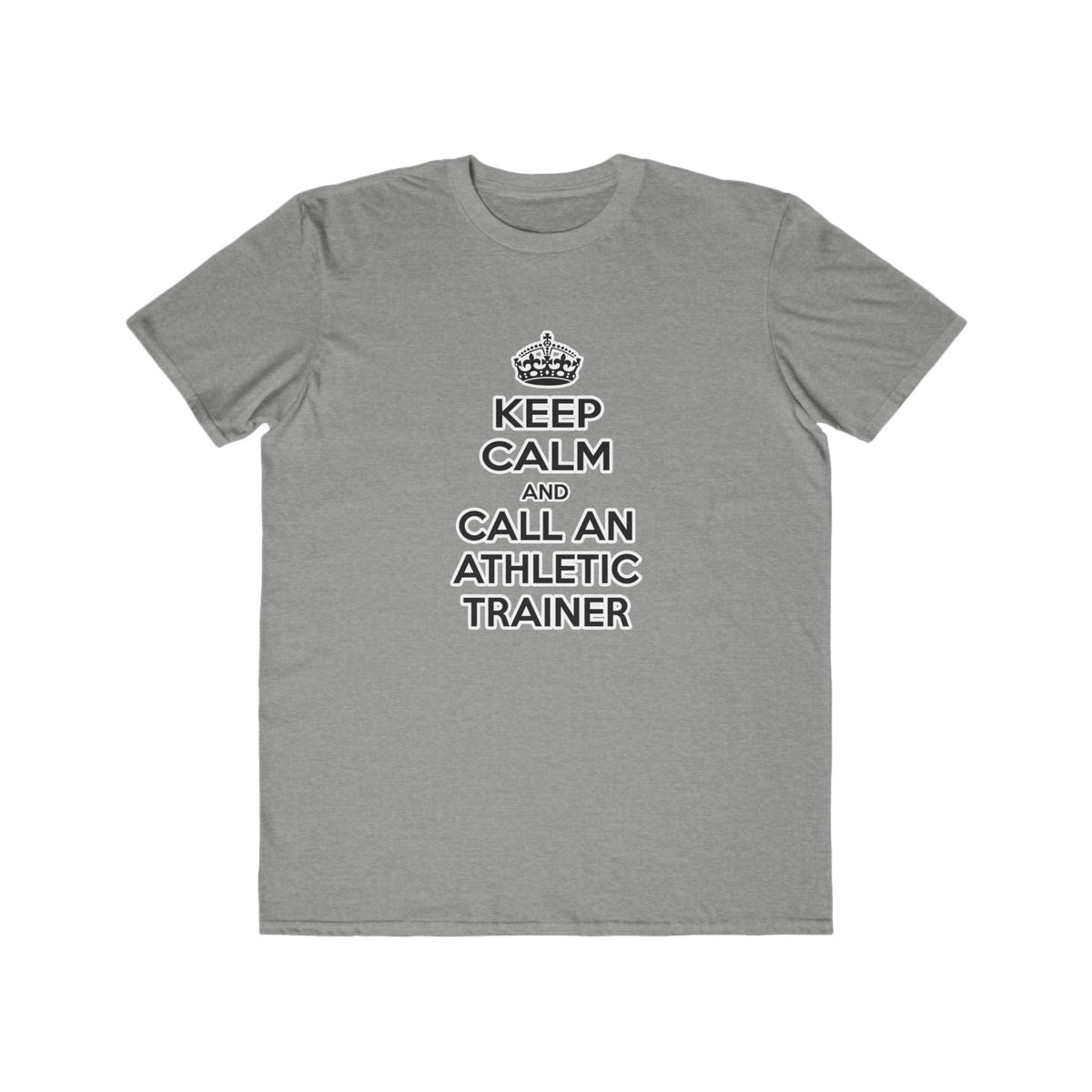 Keep Calm and Call an Athletic Trainer - Men's Lightweight Fashion Tee