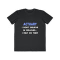 Miracles and Actuaries - Men's Lightweight Fashion Tee