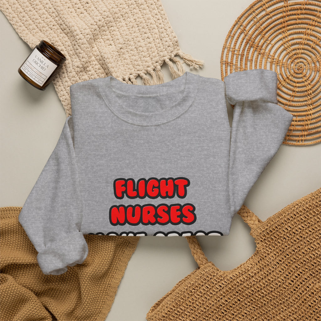 Flight Nurses Make Great Lovers - Unisex Heavy Blend™ Crewneck Sweatshirt