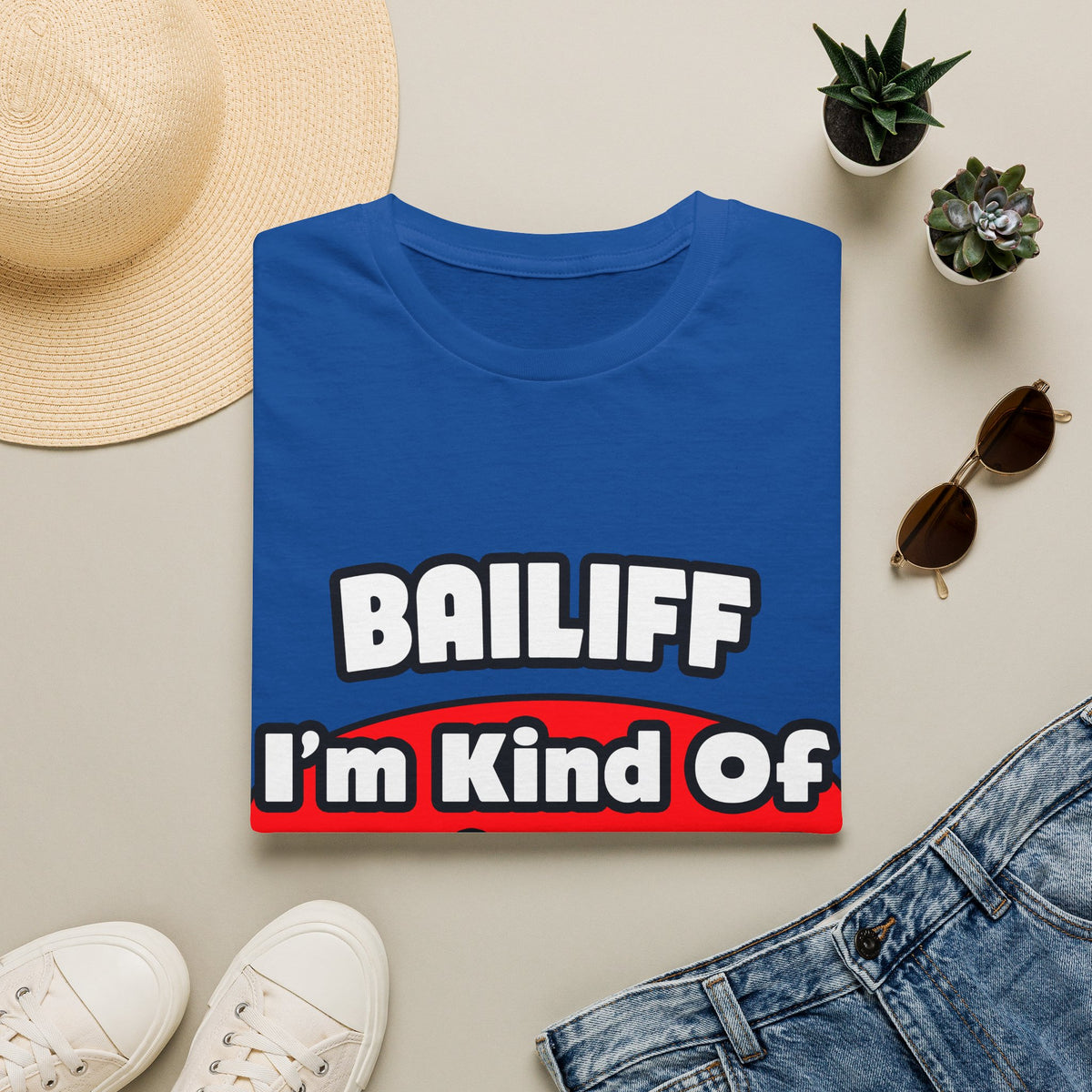 Bailiff ... Big Deal - Unisex Softstyle T-Shirt