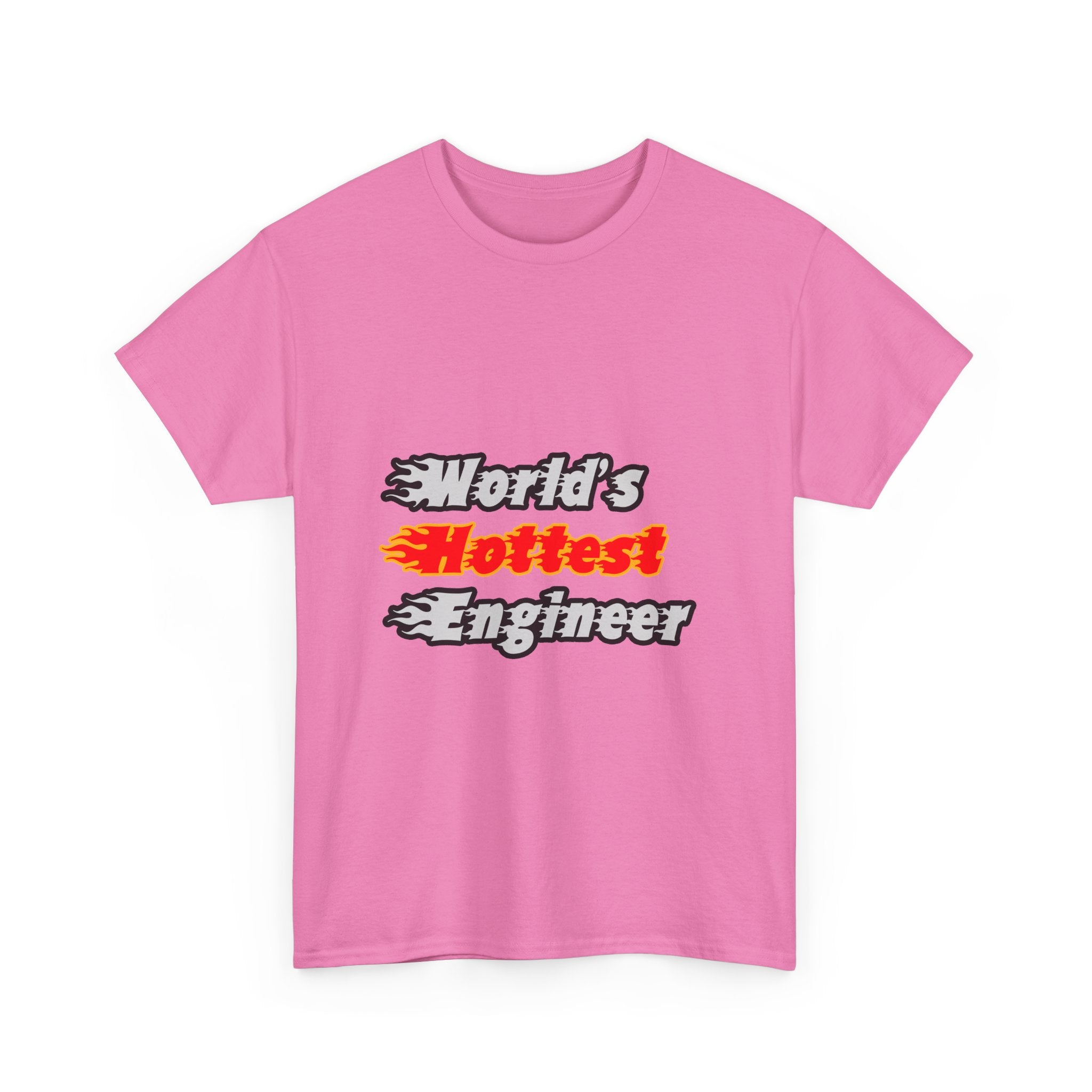 World's Hottest Engineer - Unisex Heavy Cotton Tee