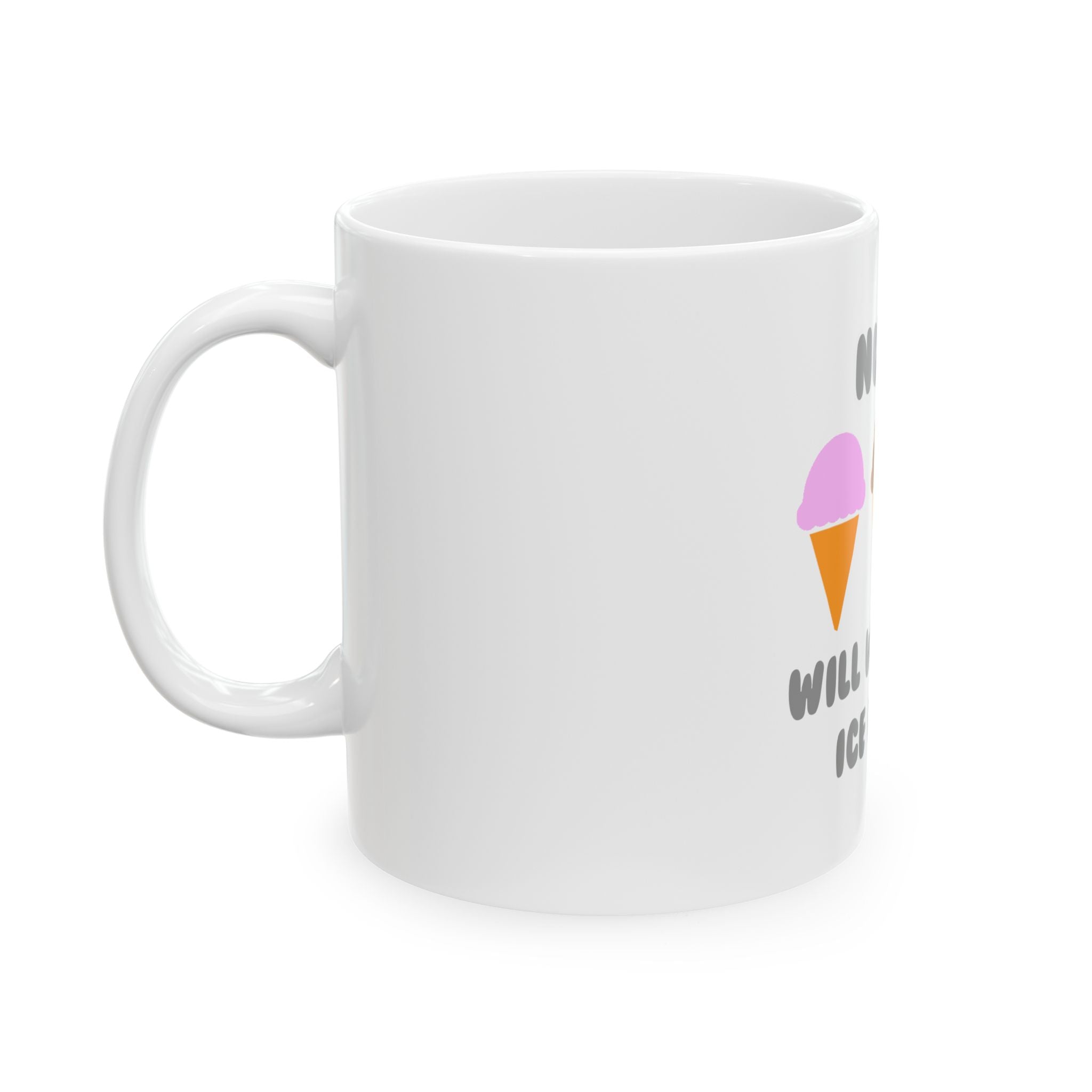Nurse ... Will Work For Ice Cream - Ceramic Mug, (11oz, 15oz)