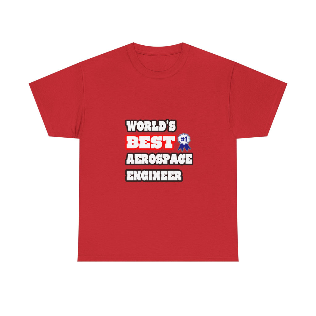 World's Best Aerospace Engineer - Unisex Heavy Cotton Tee