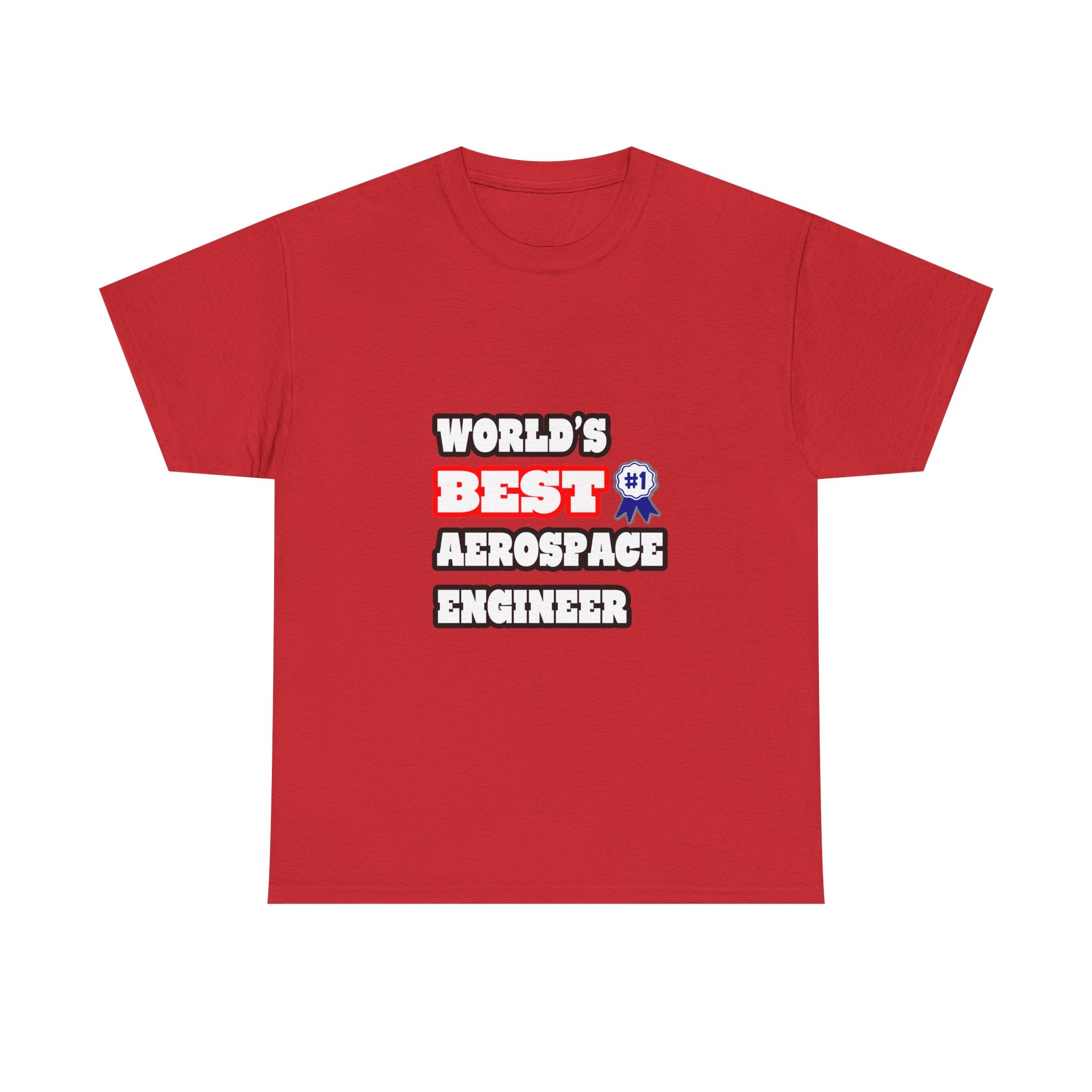 World's Best Aerospace Engineer - Unisex Heavy Cotton Tee