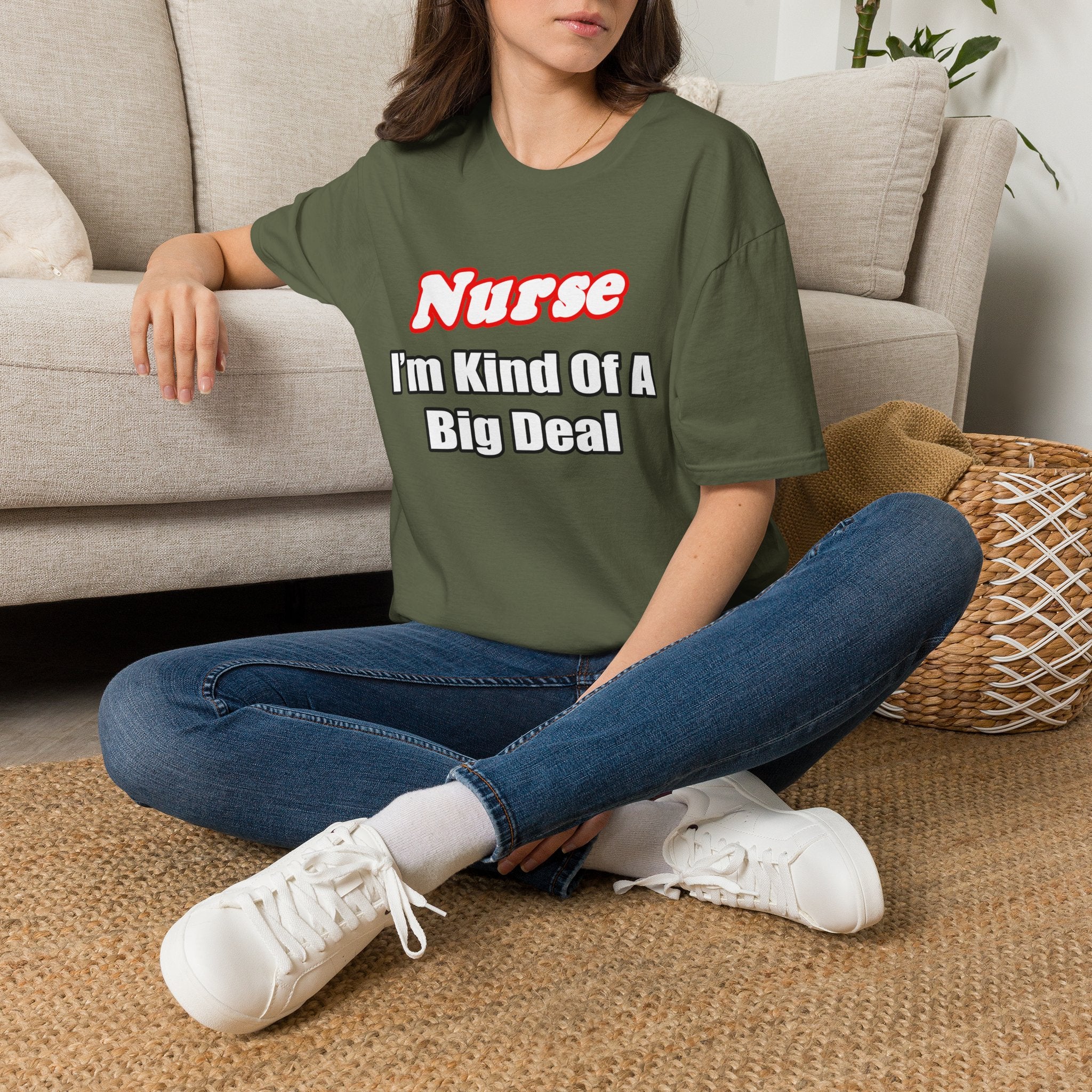 Nurse Big Deal - Unisex Softstyle T-Shirt