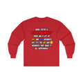Biochemist .. OMG WTF LOL - Unisex Ultra Cotton Long Sleeve Tee