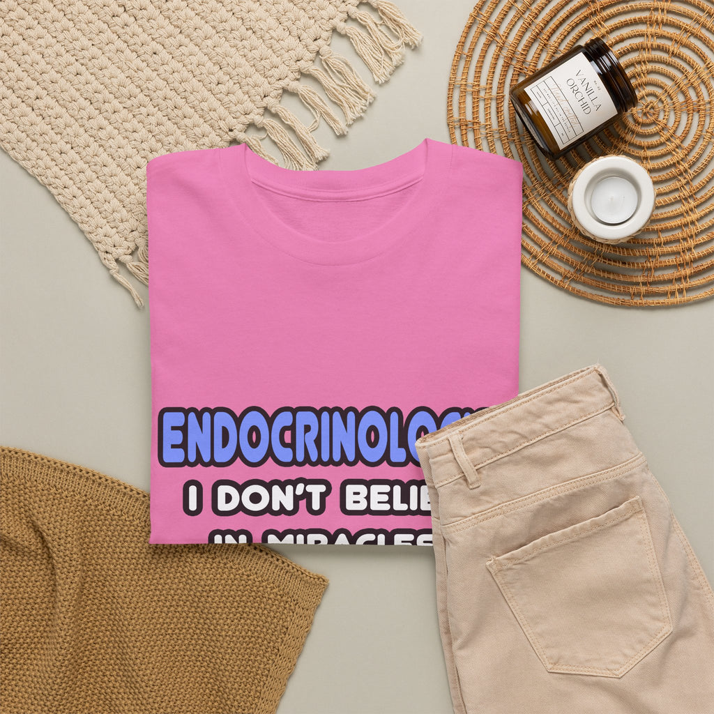 Miracles and Endocrinologists - Unisex Heavy Cotton Tee