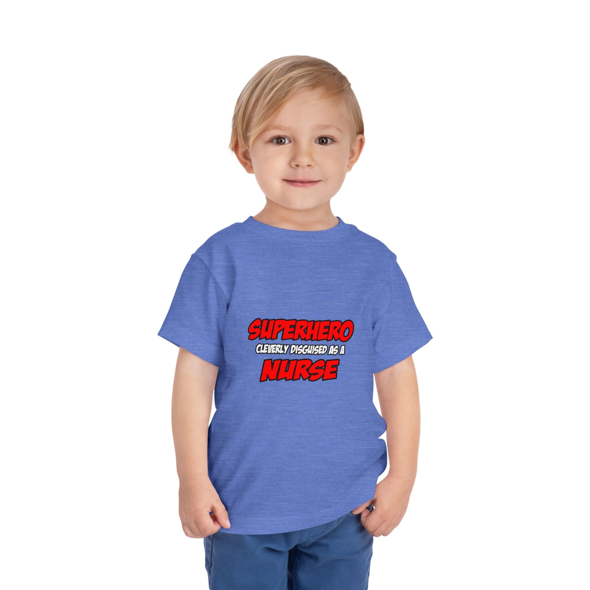 Superhero...Nurse - Toddler Short Sleeve Tee
