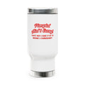 Pimpin' Ain't Easy .. Cardiologist - Stainless Steel Travel Mug with Handle, 14oz